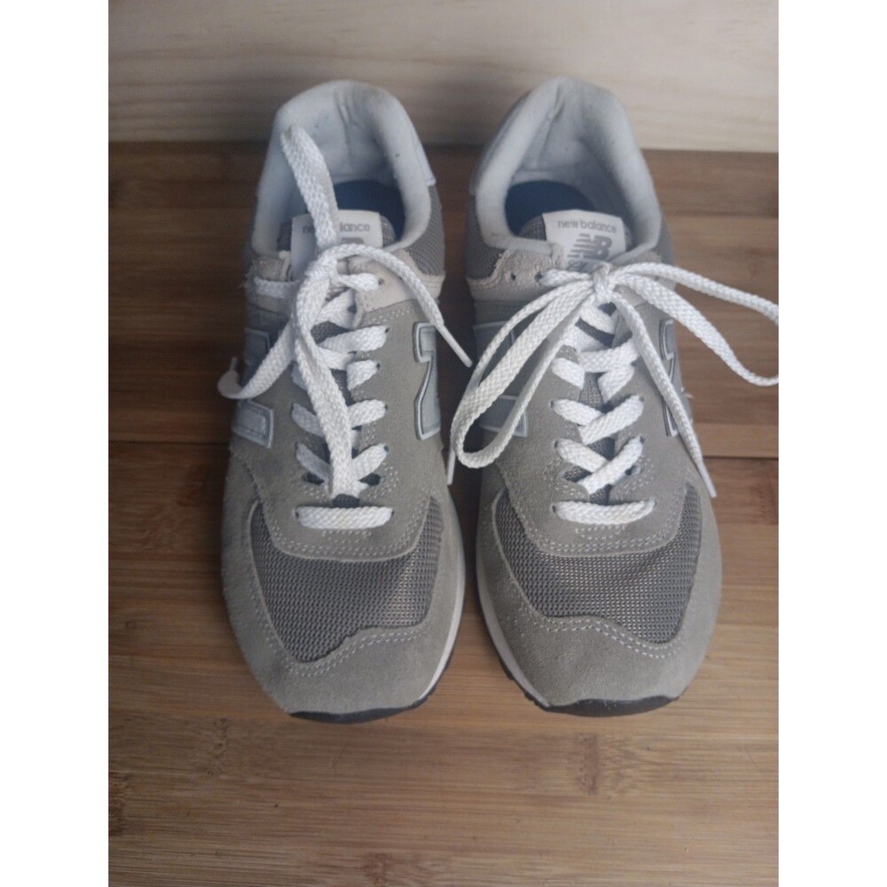 New Balance 574 Core Grey/White Size 7.5 MENS - EUC - Picture 12 of 16